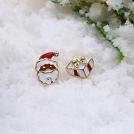 Picture of Small Simple Stud Earrings 3LK053828E