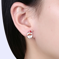 Picture of Enamel Others Stud Earrings 3LK053829E