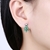 Picture of Cubic Zirconia Flowers & Plants Stud Earrings 3LK053853E