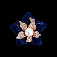 Picture of Artificial Pearl Zinc Alloy Brooches 2YJ054000