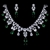 Picture of Cubic Zirconia Luxury Necklace And Earring Sets 1JJ054501S