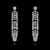 Picture of Big Luxury Dangle Earrings 1JJ054522E