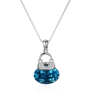 Picture of Impressive Blue Casual Pendant Necklace in Exclusive Design