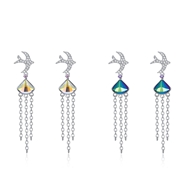 Picture of Best Swarovski Element Classic Dangle Earrings