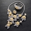 Show details for Fashion Cubic Zirconia Casual 4 Piece Jewelry Set