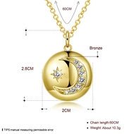 Picture of Hot Selling Gold Plated 16 Inch Pendant Necklace with Speedy Delivery