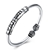 Picture of Fancy Platinum Plated 925 Sterling Silver Fashion Bangle