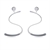 Picture of Affordable Zinc Alloy Platinum Plated Dangle Earrings from Trust-worthy Supplier