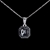 Picture of Beautiful Swarovski Element Platinum Plated Pendant Necklace