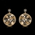 Picture of Big Swarovski Element Dangle Earrings From Reliable Factory
