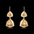 Picture of Pretty Swarovski Element Zinc Alloy Dangle Earrings