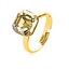 Show details for Nice Swarovski Element Zinc Alloy Adjustable Ring
