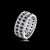 Picture of Classic Platinum Plated Fashion Ring with No-Risk Refund