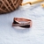 Picture of Nickel Free Rose Gold Plated Medium Fashion Ring with Easy Return
