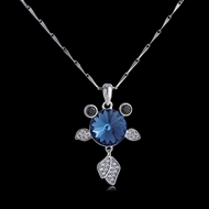 Picture of Great Swarovski Element Small Pendant Necklace