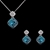 Picture of Low Cost Zinc Alloy Geometric Necklace and Earring Set with Low Cost