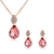 Picture of Inexpensive Zinc Alloy Platinum Plated Necklace and Earring Set from Reliable Manufacturer