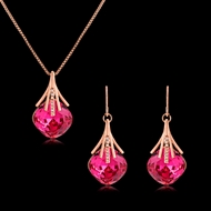 Picture of 16 Inch Classic Necklace and Earring Set at Super Low Price