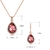 Picture of Fast Selling Red 16 Inch Necklace and Earring Set