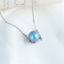 Show details for Great Swarovski Element Pearl Colorful Pendant Necklace