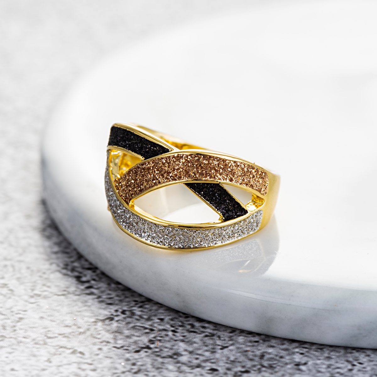 Dubai Big Fashion Ring in Exclusive Design
