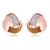 Picture of Dubai Rose Gold Plated Stud Earrings with Full Guarantee