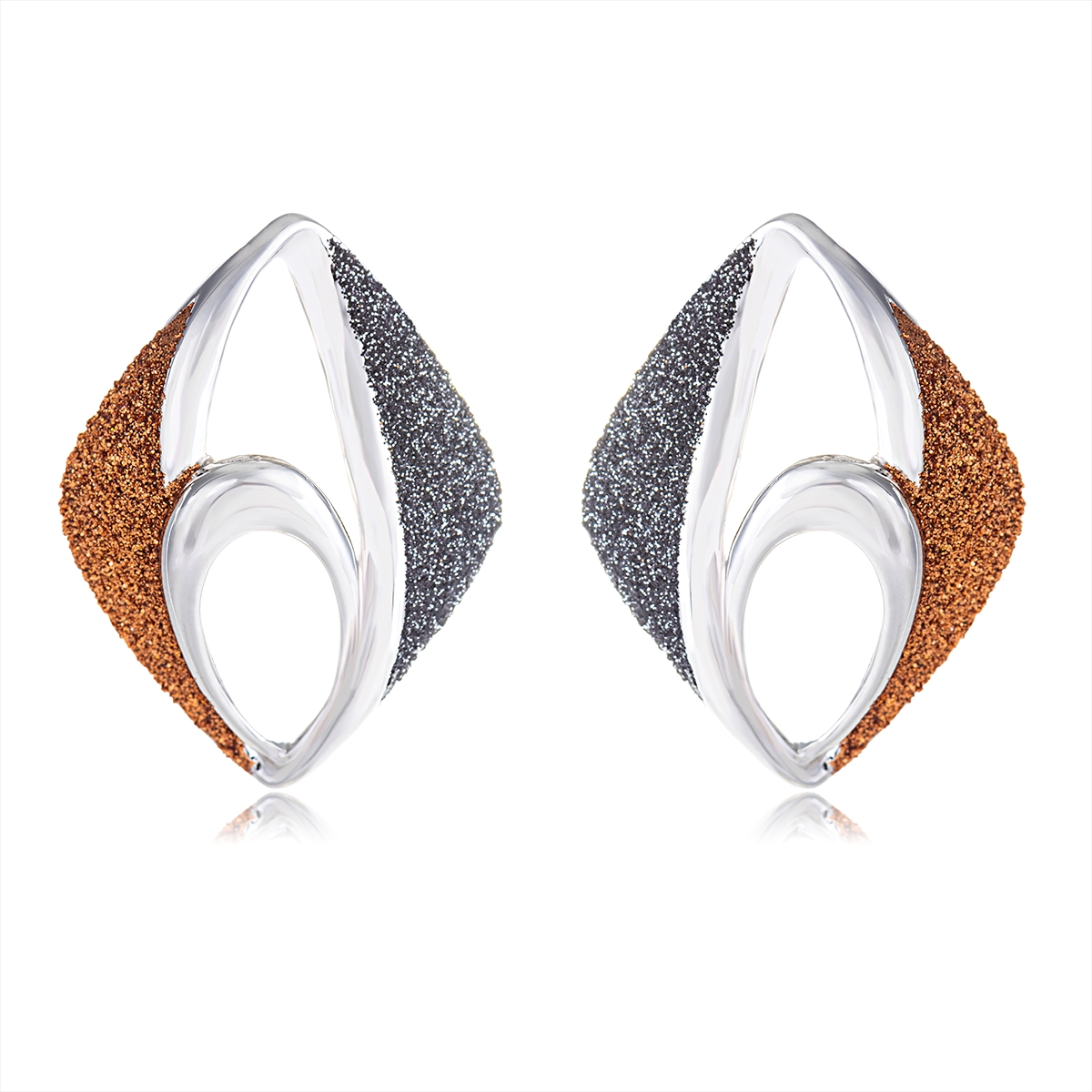 Dubai Gold Plated Stud Earrings in Exclusive Design