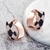 Picture of Casual Rose Gold Plated Stud Earrings Shopping