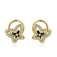 Picture of Casual Gold Plated Stud Earrings with Beautiful Craftmanship