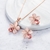 Picture of 16 Inch Rose Gold Plated Necklace and Earring Set with Unbeatable Quality