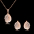 Picture of Classic Opal Necklace and Earring Set with Worldwide Shipping