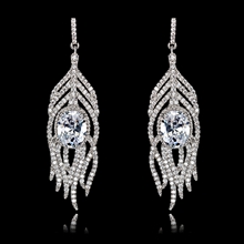 Show details for Hypoallergenic Platinum Plated Casual Dangle Earrings with Easy Return