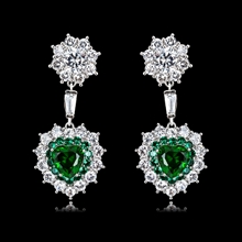 Show details for Nickel Free Platinum Plated Casual Dangle Earrings with Easy Return