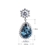 Picture of Classic Blue Drop & Dangle Earrings from Top Designer