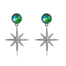 Show details for Zinc Alloy Platinum Plated Drop & Dangle Earrings from Certified Factory