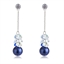 Show details for Reasonably Priced Platinum Plated Medium Drop & Dangle Earrings with Full Guarantee