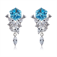 Show details for Fashion Zinc Alloy Drop & Dangle Earrings with Beautiful Craftmanship