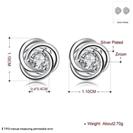 Picture of Nice Cubic Zirconia Small Stud Earrings