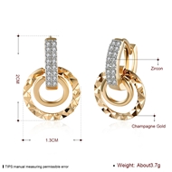 Picture of Pretty Cubic Zirconia Casual Small Hoop Earrings