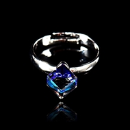 Show details for Ce Certificated Swarovski Element Colourful Fashion Rings