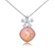Picture of Zinc Alloy Swarovski Element Pendant Necklace from Certified Factory