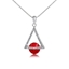 Show details for Recommended Platinum Plated Swarovski Element Pendant Necklace from Top Designer