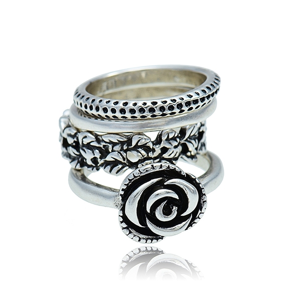 Picture of Individual Design On  Classic Oxide Fashion Rings