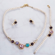 Picture of Dubai Gold Plated 3 Piece Jewelry Set at Unbeatable Price
