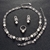 Picture of New Season White Gold Plated 4 Piece Jewelry Set for Female