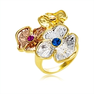 Picture of Recommended Multi-tone Plated Classic Fashion Ring with Member Discount
