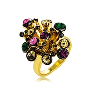 Picture of Hypoallergenic Gold Plated Classic Fashion Ring with Easy Return