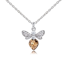 Show details for Latest Small Yellow Pendant Necklace