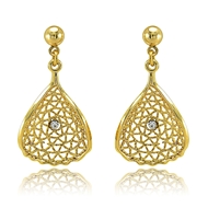 Picture of Diversified Big Gold Plated Drop & Dangle