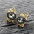 Picture of Filigree Small Gold Plated Stud Earrings